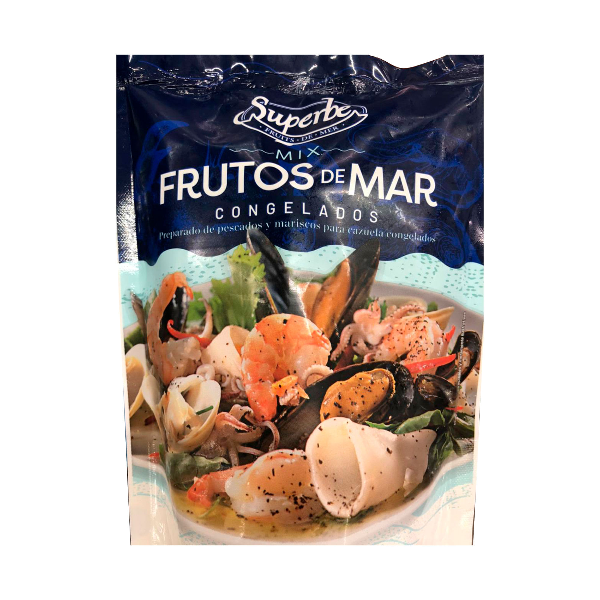 Mix de Frutos de Mar Congelados 400 g
