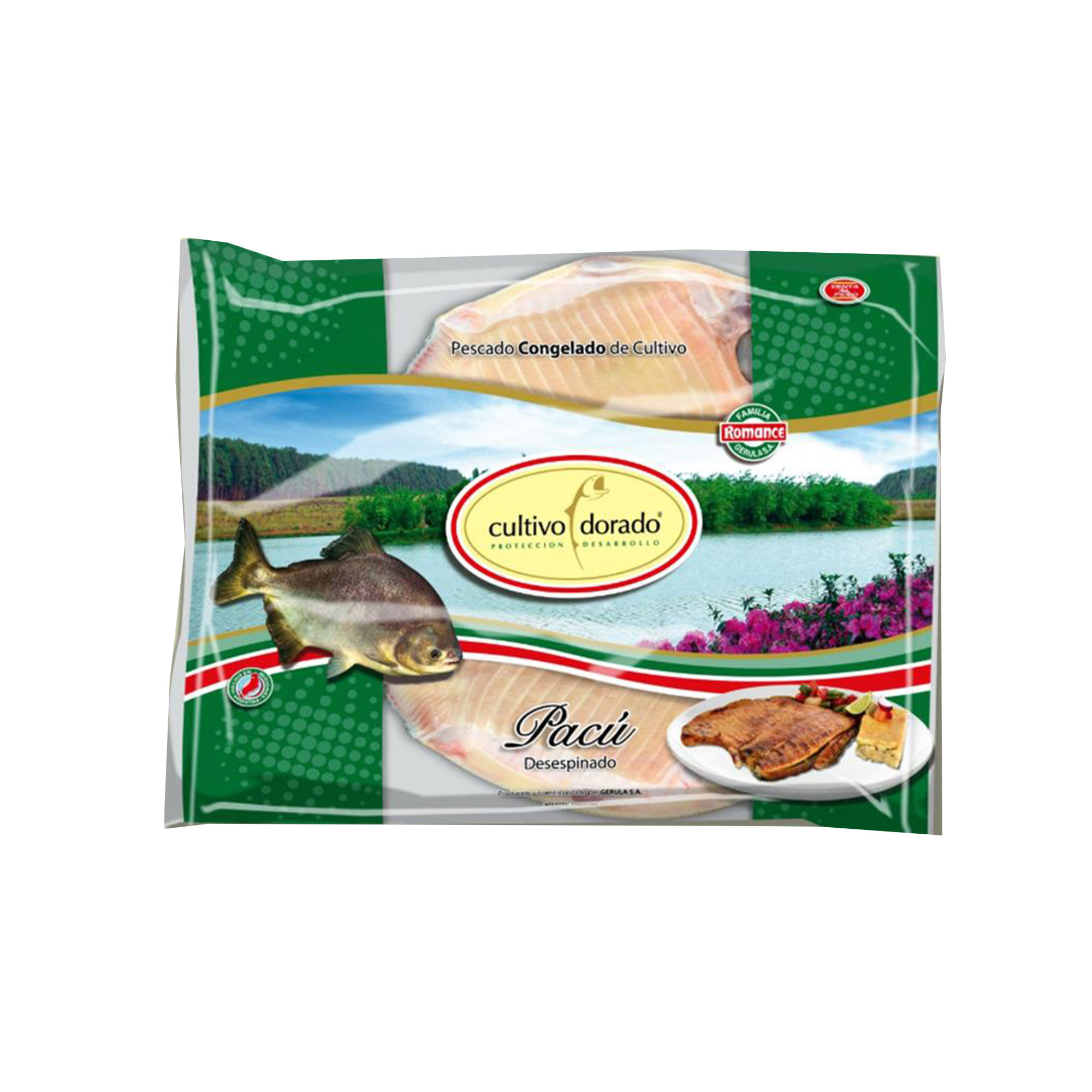 Pacú Desespinado Cultivo Dorado x kg
