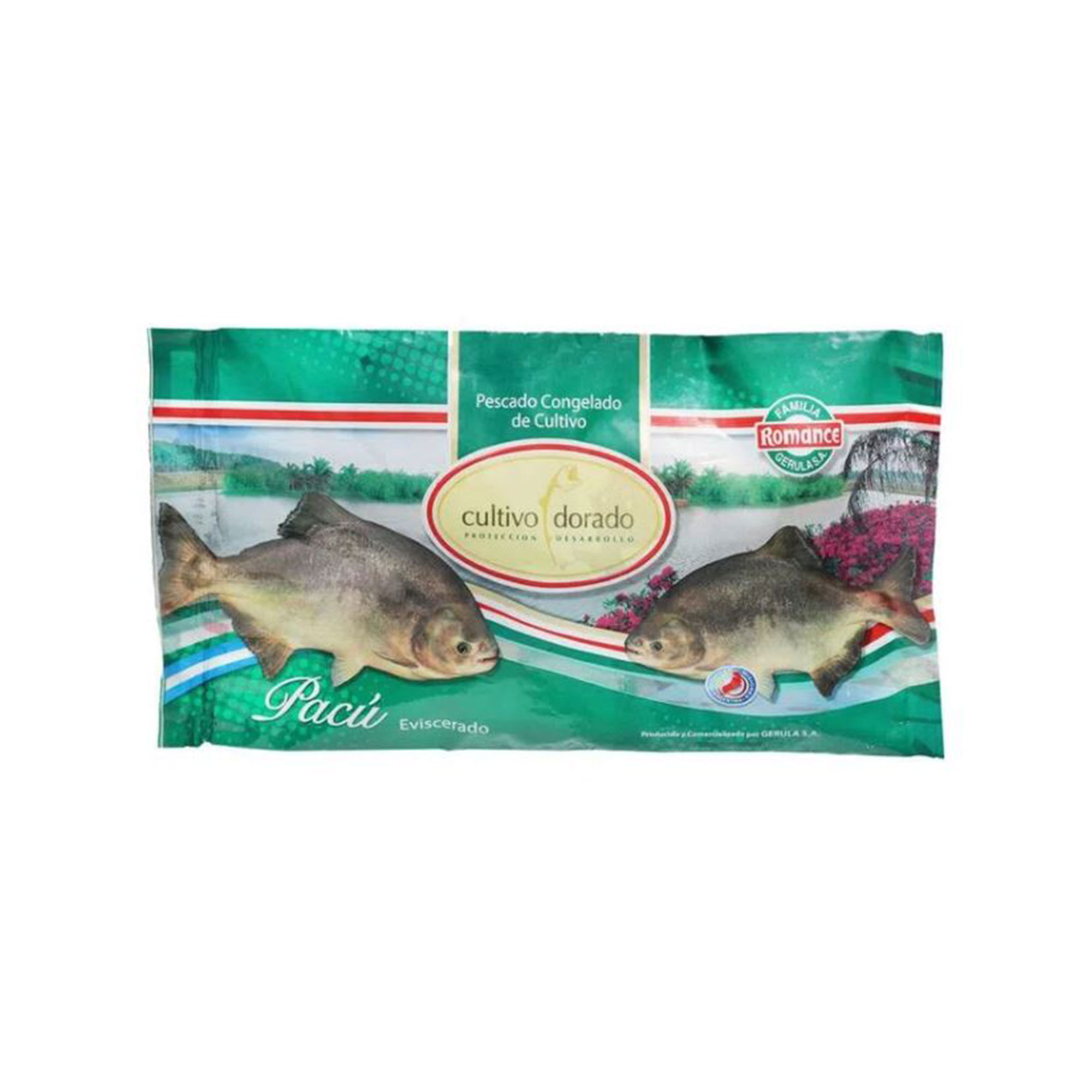 Pacú Entero Eviscerado Cultivo Dorado x kg